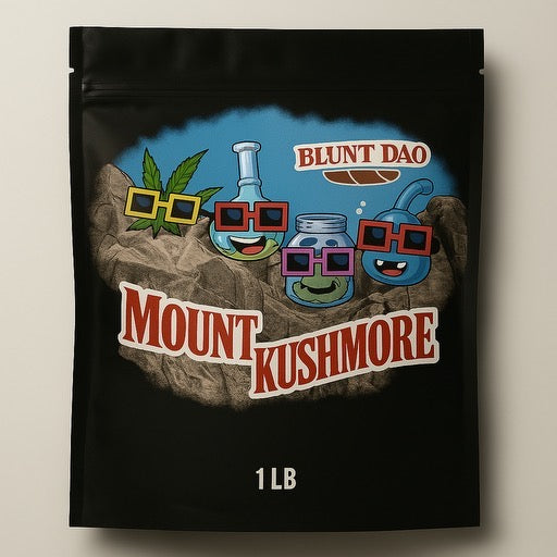 BluntDao's Mount Kushmore Bag (1LB)